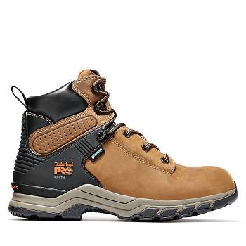 Timberland Férfi PRO Hypercharge 6" Soft Toe Vízálló Bakancs Teve